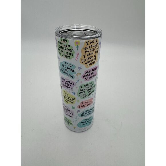 Affirmation‎ Tumbler With LId - Picture 3 of 6